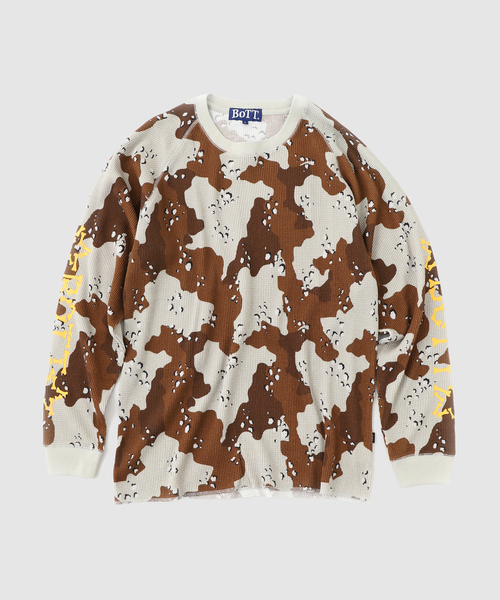 bott ボット Bones Camo Thermal 長袖カットソー BoTT / ボット Bones Camo Thermal（Tシャツ/カットソー）｜BOTT
