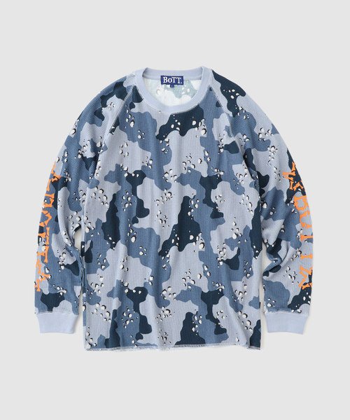 bott ボット Bones Camo Thermal 長袖カットソー BoTT / ボット Bones Camo Thermal（Tシャツ/カットソー）｜BOTT