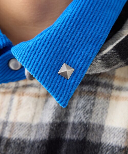 SOUNDSGOOOOD(サウンズグッド)の「【SOUNDS GOOOOD】ネルチェック刺繍フリンジフードウエスタンシャツ(シャツ/ブラウス・レディース・オフホワイト・ONE SIZE)」の17枚目の写真