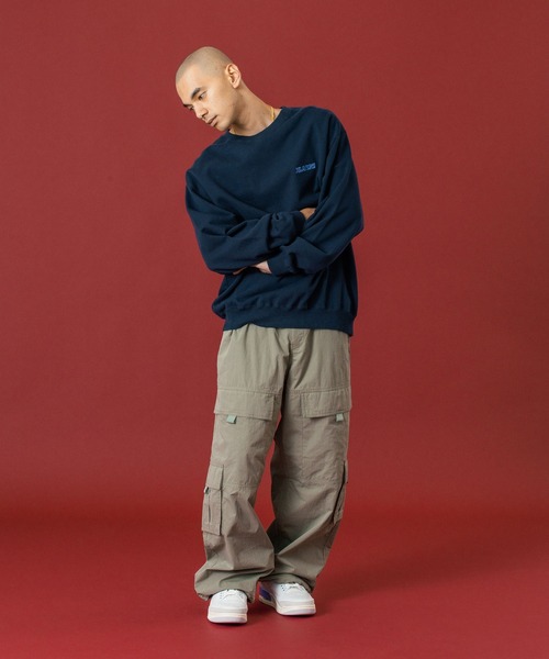 XLARGE（エクストララージ）の「SLANTED OG CREWNECK SWEATSHIRT（スウェット・メンズ・ブラック/ネイビー/アッシュ・S/M/L/XL/XXL）」の8枚目の写真