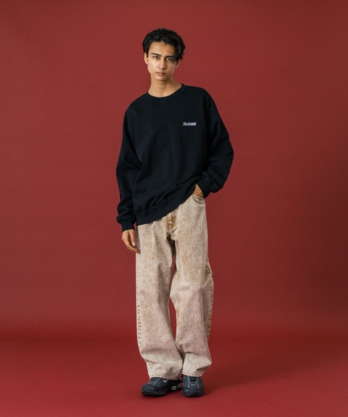 XLARGE（エクストララージ）の「SLANTED OG CREWNECK SWEATSHIRT（スウェット・メンズ・ブラック/ネイビー/アッシュ・S/M/L/XL/XXL）」の11枚目の写真