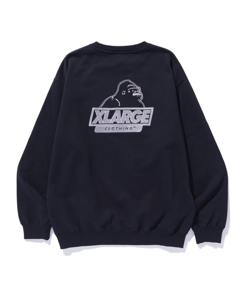 XLARGE（エクストララージ）の「SLANTED OG CREWNECK SWEATSHIRT（スウェット・メンズ・ブラック/ネイビー/アッシュ・S/M/L/XL/XXL）」の17枚目の写真