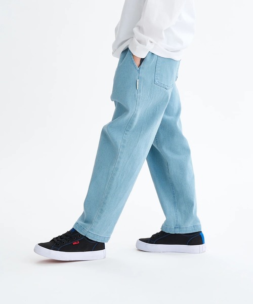 ELEMENT（エレメント）の「ELEMENT キッズ SHOD PANTS STD DENIM デニムパンツ 【2025年秋冬モデル】/エレメントキッズウエストゴムテーパードデニムパンツ（デニムパンツ・キッズ・ブラック系その他/ブルー系その他/インディゴブルー/ライトブルー・SMALL/MEDIUM/LARGE/X-LARGE）」の10枚目の写真
