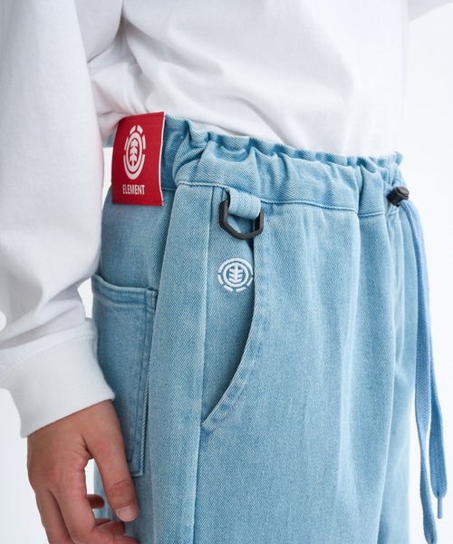 ELEMENT（エレメント）の「ELEMENT キッズ SHOD PANTS STD DENIM デニムパンツ 【2025年秋冬モデル】/エレメントキッズウエストゴムテーパードデニムパンツ（デニムパンツ・キッズ・ブラック系その他/ブルー系その他/インディゴブルー/ライトブルー・SMALL/MEDIUM/LARGE/X-LARGE）」の13枚目の写真