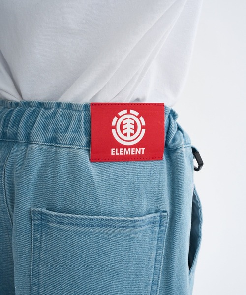 ELEMENT（エレメント）の「ELEMENT キッズ SHOD PANTS STD DENIM デニムパンツ 【2025年秋冬モデル】/エレメントキッズウエストゴムテーパードデニムパンツ（デニムパンツ・キッズ・ブラック系その他/ブルー系その他/インディゴブルー/ライトブルー・SMALL/MEDIUM/LARGE/X-LARGE）」の15枚目の写真