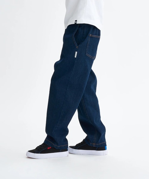 ELEMENT（エレメント）の「ELEMENT キッズ SHOD PANTS STD DENIM デニムパンツ 【2025年秋冬モデル】/エレメントキッズウエストゴムテーパードデニムパンツ（デニムパンツ・キッズ・ブラック系その他/ブルー系その他/インディゴブルー/ライトブルー・SMALL/MEDIUM/LARGE/X-LARGE）」の8枚目の写真