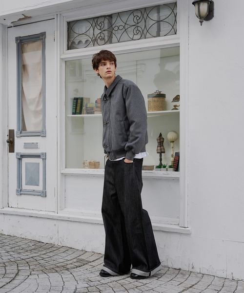 Regen glanz ファイヤーマンブルゾン　トグル　S 黒 Regen Glanz ブルゾン アウター fireman blouson/ファイヤーマン