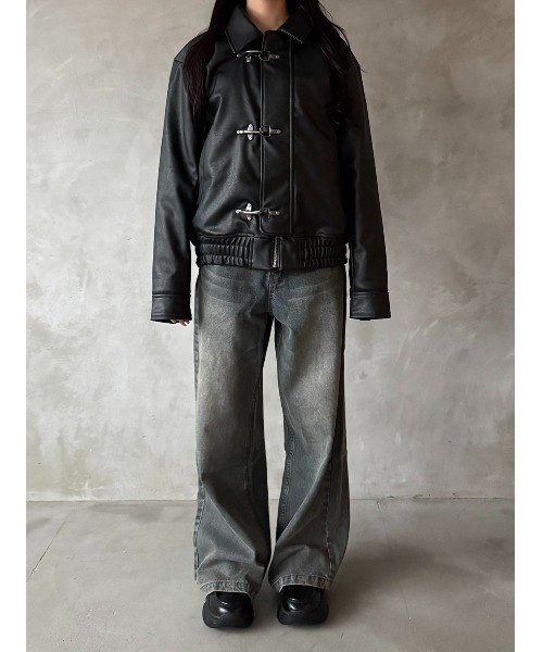 Regen Glanz(レーゲングランツ)の「fireman blouson/ファイヤーマンブルゾン(ブルゾン・メンズ・ブラック/ブラック系その他/グレー/ブラウン・SMALL/MEDIUM/LARGE)」の22枚目の写真