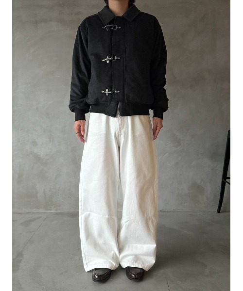 Regen Glanz(レーゲングランツ)の「fireman blouson/ファイヤーマンブルゾン(ブルゾン・メンズ・ブラック/ブラック系その他/グレー/ブラウン・SMALL/MEDIUM/LARGE)」の20枚目の写真