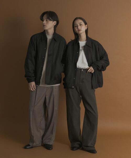 ツルブルゾン Deck Zipper(L(MEN) Navy/ネイビー): Slopeslow