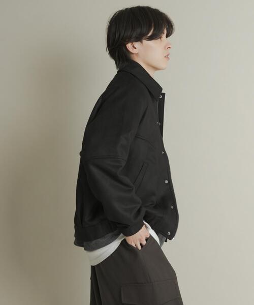 ツイルスエードタッチZIPブルゾン（ブルゾン）｜SENSE OF PLACE by