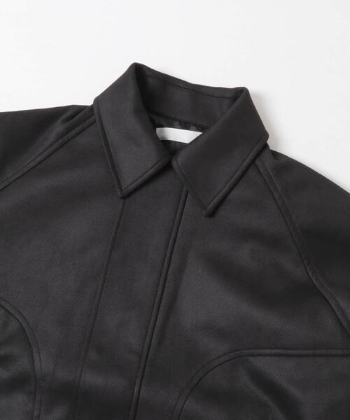 SENSE OF PLACE by URBAN RESEARCH（センスオブプレイスバイアーバンリサーチ）の「『ユニセックス』ツイルスエードタッチZIPブルゾン（ブルゾン・メンズ・ブラウン/グリーン/ブラック・LARGE/MEDIUM）」の19枚目の写真