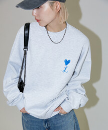 PUBLUX/パブリュクス LOVE POP STUDIO HEART GRAPHIC SWEAT(限定展開)