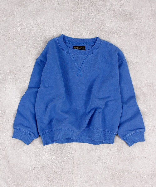 MARKEY'S（マーキーズ）の「ピグメントスウェット（スウェット・キッズ・ライトピンク/チャコール/イエロー/ライトブルー/ブルー/レッド・100/95/90/80/110/150/140/130/120）」の8枚目の写真