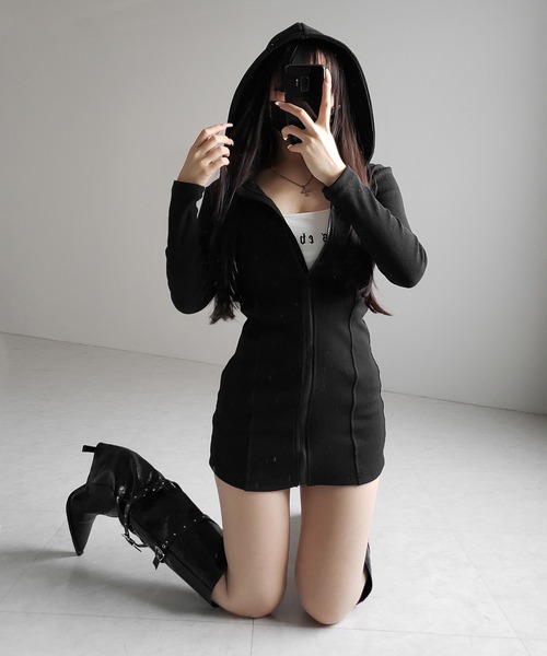 me+em select(ミームセレクト)の「ヴィンテージレザーベルテッドロングカバーブーツ /vintage leather belted long cover boots(ブーツ・レディース・ブラック・40/38/39/37)」の18枚目の写真