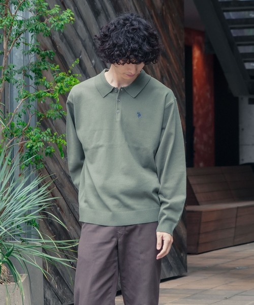 U.S. POLO ASSN. — трикотажная футболка Polo knit