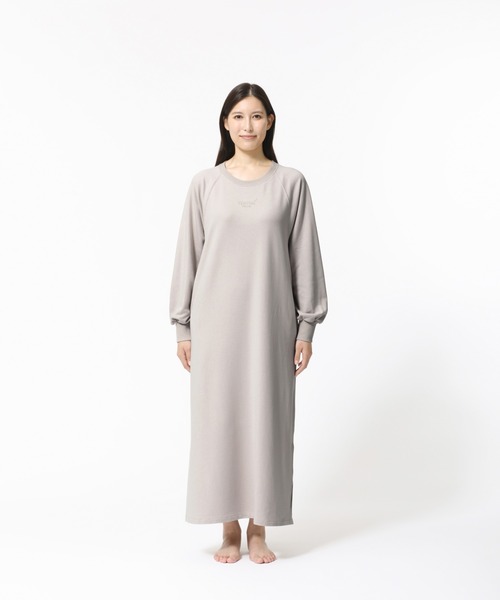 BAKUNE スウェット ウィメンズ ロングスリーブ ワンピース（ルーム