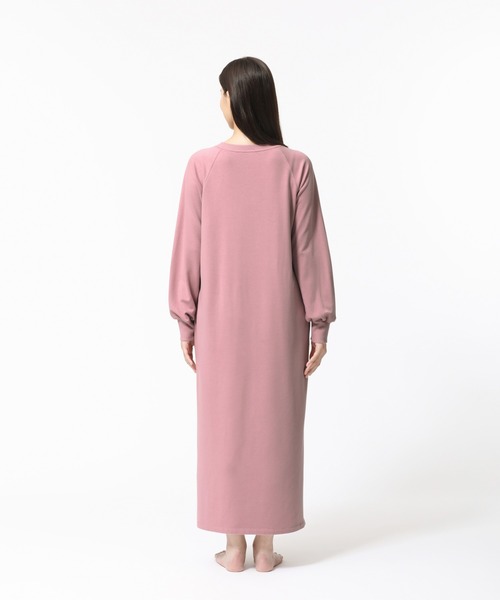 BAKUNE スウェット ウィメンズ ロングスリーブ ワンピース（ルーム