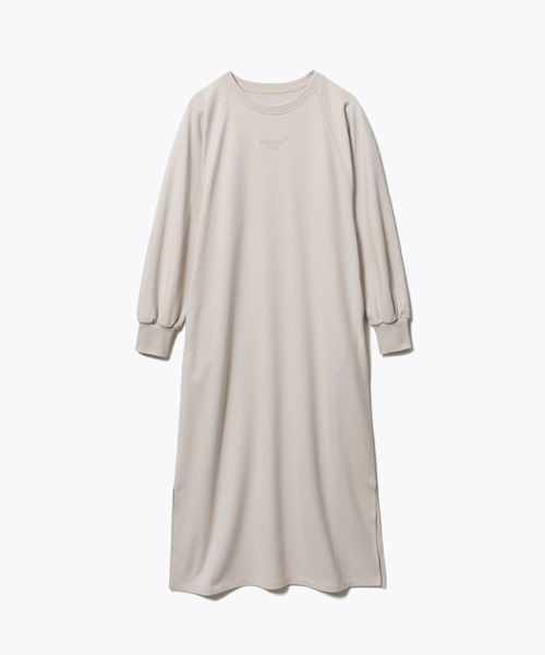 TENTIAL BAKUNE スウェット ロングスリーブ ワンピース BAKUNE スウェット ウィメンズ ロングスリーブ ワンピース（ルーム