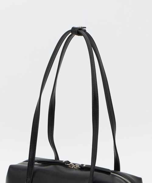 BEAUTY&YOUTH UNITED ARROWS（ビューティーアンドユースユナイテッドアローズ）の「レザーライク ジップ スクエア ボストンバッグ（ボストンバッグ・レディース・ワイン/ブラック・FREE）」の15枚目の写真