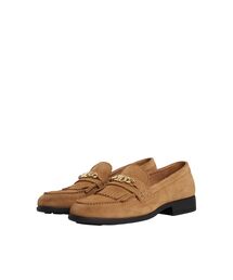 TOMMY HILFIGER | チェーンフリンジスエードローファー(その他シューズ)