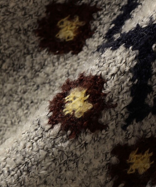 SHIPS（シップス）の「SHIPS KIDS:100～130cm /〈洗濯機可能〉フェアアイル柄 ニット（ニット/セーター・キッズ・トップグレー/ネイビー・120/110/100/130）」の5枚目の写真