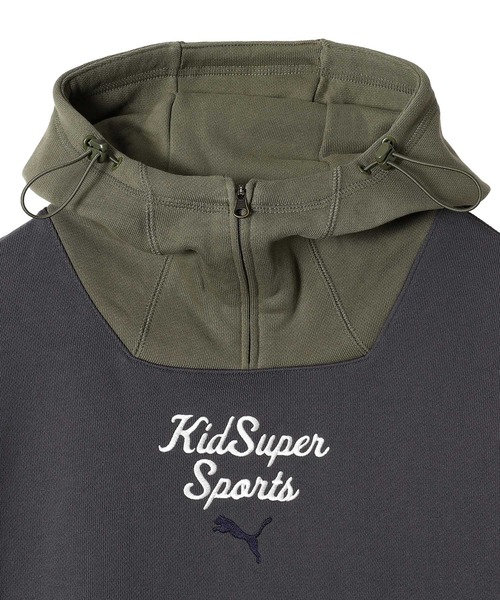 PUMA（プーマ）の「PUMA X KIDSUPER PROGRESSIVE HOODIE 630932-78（パーカー・メンズ・チャコールグレー・X-LARGE/SMALL/LARGE/MEDIUM）」の3枚目の写真