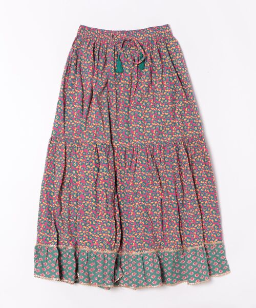 チャイハネ（チャイハネ）の「【チャイハネ】バグルアティアードスカート（スカート・レディース・オレンジ/ピンク・FREE）」の9枚目の写真