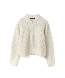 mizuiroind（ミズイロインド）の「mizuiro ind ワッフルジップブルゾン（ブルゾン）」