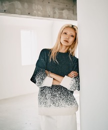 HEREIAM | 【HEREIAM MEN】ユニセックス/グラデーションニットプルオーバー(ニット/セーター)