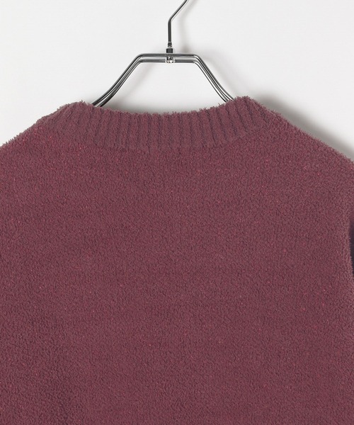 HEREIAM(ヘレイアム)の「【HEREIAM MEN】ユニセックス/グラデーションニットプルオーバー(ニット/セーター・メンズ・ピンク/アイボリー・MEDIUM/LARGE)」の5枚目の写真