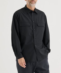 【White Mountaineering / ホワイトマウンテニアリング】MID GUSSET SLEEVE STRETCH SHIRT