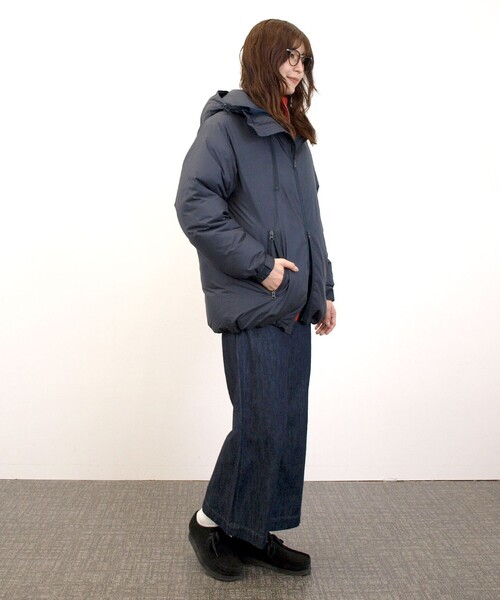 J.PRESS YORK STREET(ジェイプレスヨークストリート)の「【UNISEX】フーデット ダウンジャケット(ダウンジャケット/コート・メンズ・グレー系/ネイビー系・SMALL/MEDIUM/LARGE)」の22枚目の写真