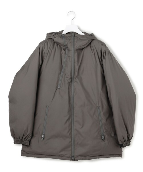 J.PRESS YORK STREET(ジェイプレスヨークストリート)の「【UNISEX】フーデット ダウンジャケット(ダウンジャケット/コート・メンズ・グレー系/ネイビー系・SMALL/MEDIUM/LARGE)」の9枚目の写真