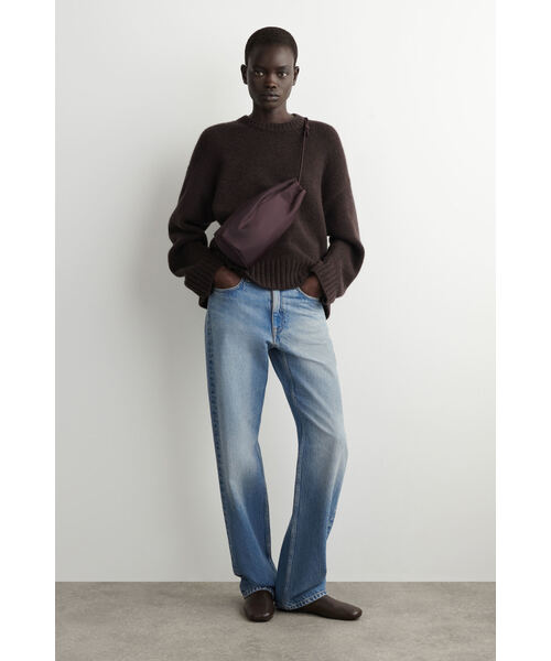 ナイロン製 巾着クロスボディバッグ（ショルダーバッグ）｜COS（コス