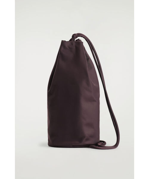 ナイロン製 巾着クロスボディバッグ（ショルダーバッグ）｜COS（コス