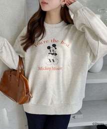 ≪Mickey Mouse≫ 裏毛ビッグプルオーバー