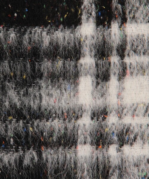 TOMORROWLAND collection（トゥモローランドコレクション）の「カラーネップチェック タイトストレートスカート（スカート・レディース・ブラック系その他・34/36）」の10枚目の写真