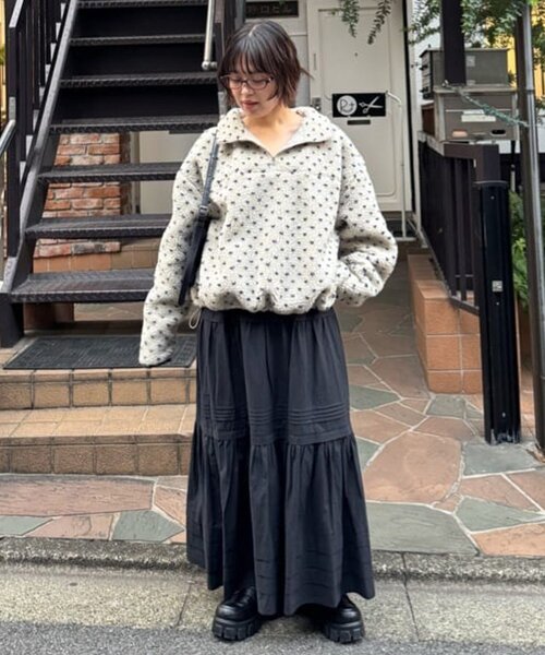 コーデを格上げ】タックフレアスカート（スカート）｜DISCOAT（ディス