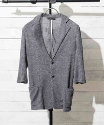 Bling Leads（ブリングリーズ）の「【RES】タック編みニットソー7分袖JK（テーラードジャケット）」