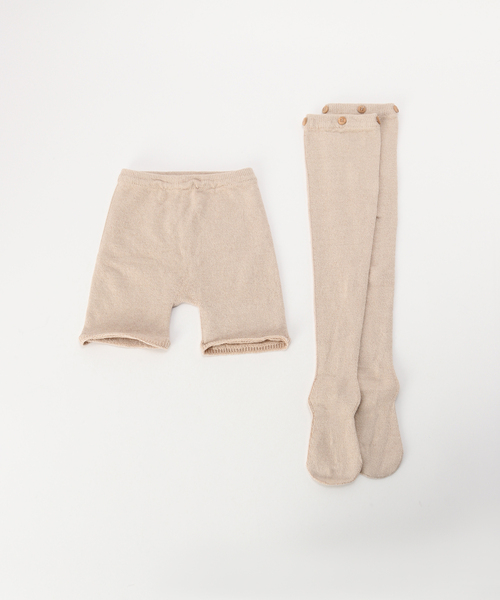【BASERANGE/ベースレンジ】PRE BUTTON TIGHTS