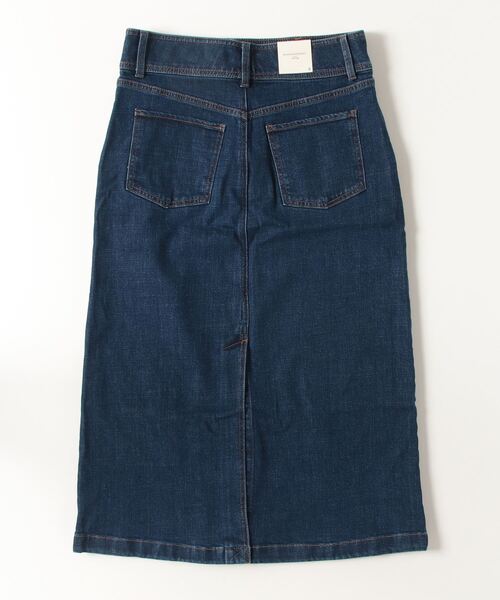 BANANA REPUBLIC FACTORY STORE(バナナリパブリック ファクトリーストア)の「BANANA REPUBLIC FACTORY STORE デニム プリーツ マキシスカート(デニムスカート・レディース・インディゴブルー/ライトインディゴブルー・2/0/4/6/8)」の3枚目の写真