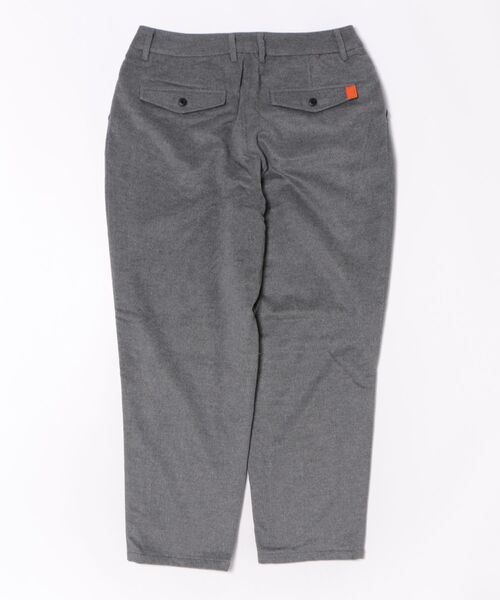 TonyTaizsun（トニータイズサン）の「【TonyTaizsun/トニータイズサン】Tony Flannel Pants　ウール混　ツータック　トラウザーパンツ　ワイド　テーパードシルエット（その他パンツ・メンズ・グレー・MEDIUM/LARGE/X-LARGE）」の3枚目の写真
