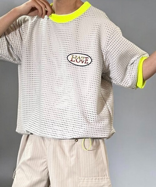 masterkey（マスターキー）の「mt10092-TIME LEAP-T メッシュTシャツ(MK26S-C-23)（Tシャツ/カットソー・メンズ・ブラック/グレー/ホワイト・2/1）」の3枚目の写真