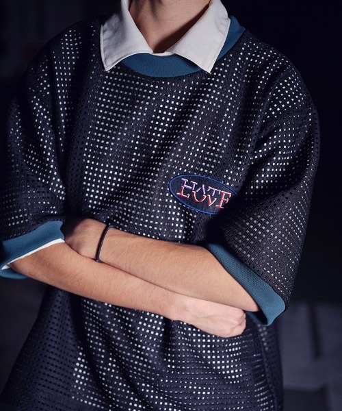 masterkey（マスターキー）の「mt10092-TIME LEAP-T メッシュTシャツ(MK26S-C-23)（Tシャツ/カットソー・メンズ・ブラック/グレー/ホワイト・2/1）」の5枚目の写真