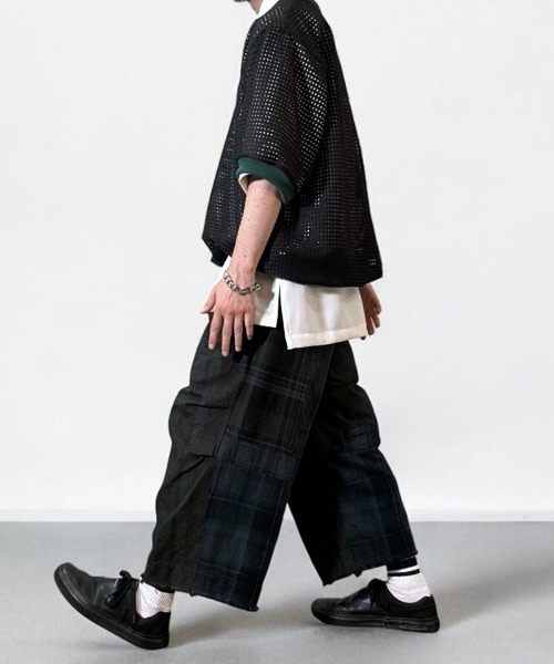 masterkey（マスターキー）の「mt10092-TIME LEAP-T メッシュTシャツ(MK26S-C-23)（Tシャツ/カットソー・メンズ・ブラック/グレー/ホワイト・2/1）」の11枚目の写真