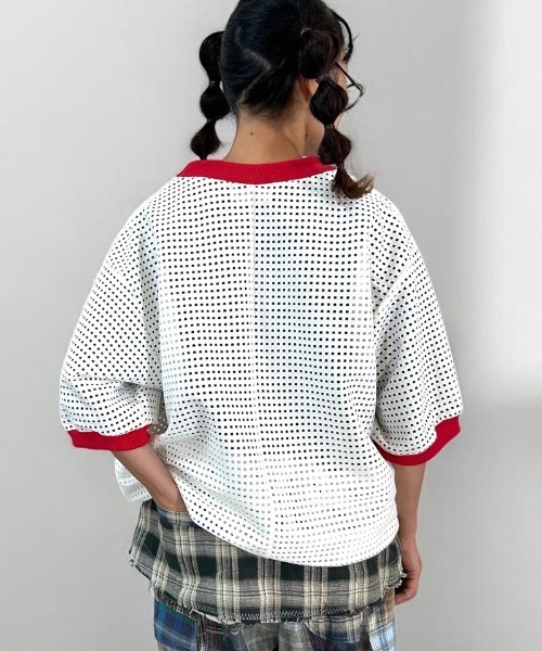 masterkey（マスターキー）の「mt10092-TIME LEAP-T メッシュTシャツ(MK26S-C-23)（Tシャツ/カットソー・メンズ・ブラック/グレー/ホワイト・2/1）」の19枚目の写真