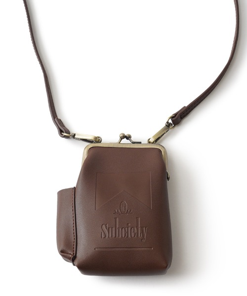 Subciety（サブサエティ）の「Cigaret shoulder bag（ショルダーバッグ・メンズ・ブラック/ブラウン・FREE）」の4枚目の写真