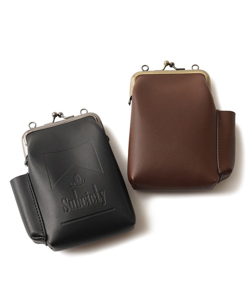 Subciety（サブサエティ）の「Cigaret shoulder bag（ショルダーバッグ・メンズ・ブラック/ブラウン・FREE）」の5枚目の写真