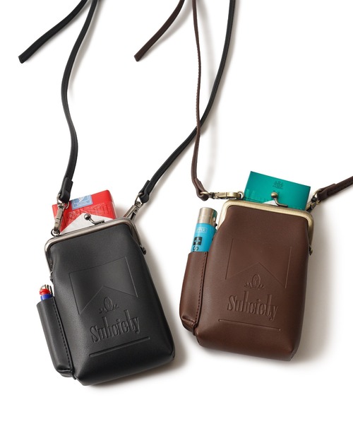 Subciety（サブサエティ）の「Cigaret shoulder bag（ショルダーバッグ・メンズ・ブラック/ブラウン・FREE）」の8枚目の写真